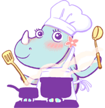 Rini the Rhino sticker #6465713