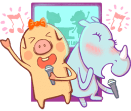 Rini the Rhino sticker #6465715