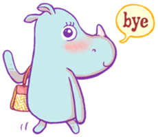 Rini the Rhino sticker #6465716