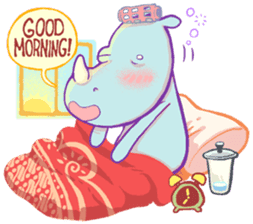 Rini the Rhino sticker #6465721