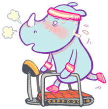 Rini the Rhino sticker #6465726