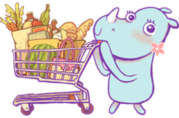 Rini the Rhino sticker #6465727