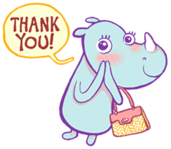 Rini the Rhino sticker #6465739