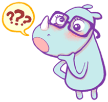 Rini the Rhino sticker #6465740