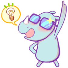 Rini the Rhino sticker #6465741