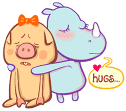 Rini the Rhino sticker #6465751