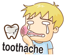 Bubu and Rika not feeling well(English) sticker #6465793