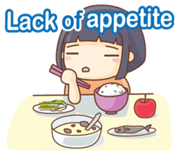 Bubu and Rika not feeling well(English) sticker #6465798