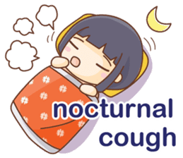 Bubu and Rika not feeling well(English) sticker #6465801