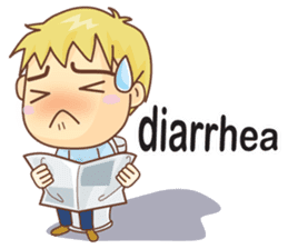 Bubu and Rika not feeling well(English) sticker #6465802