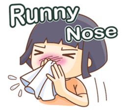 Bubu and Rika not feeling well(English) sticker #6465808