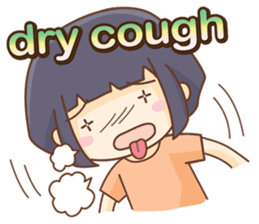 Bubu and Rika not feeling well(English) sticker #6465814