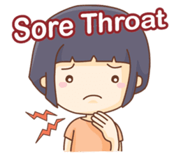 Bubu and Rika not feeling well(English) sticker #6465817