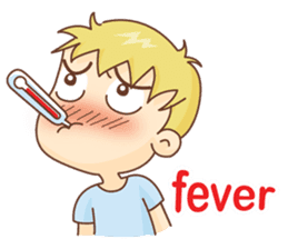 Bubu and Rika not feeling well(English) sticker #6465819