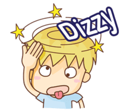 Bubu and Rika not feeling well(English) sticker #6465823