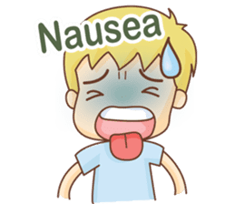Bubu and Rika not feeling well(English) sticker #6465824