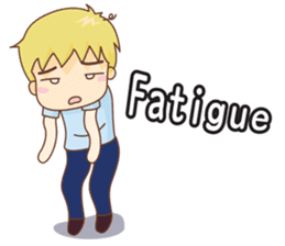 Bubu and Rika not feeling well(English) sticker #6465828