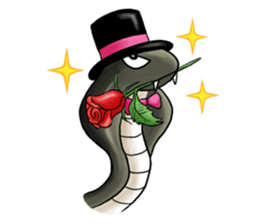 Green Tea - Snake sticker #6466396