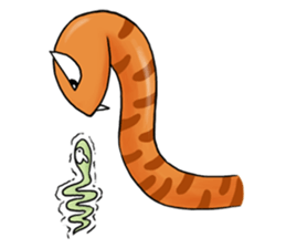 Green Tea - Snake sticker #6466404