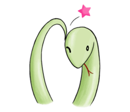 Green Tea - Snake sticker #6466425