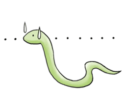 Green Tea - Snake sticker #6466428