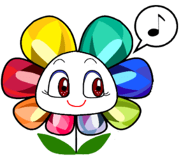 JEWEL FLOWER2 sticker #6466504