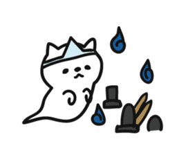 Summer of cat (revision) sticker #6466886