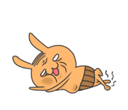 family rabbit and cat sticker sticker #6467317