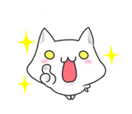 family rabbit and cat sticker sticker #6467339