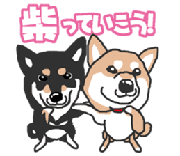 Shiba inu(Shiba ken)Nico&Chaco sticker #6467358