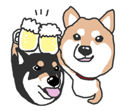 Shiba inu(Shiba ken)Nico&Chaco sticker #6467390