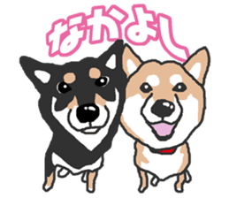 Shiba inu(Shiba ken)Nico&Chaco sticker #6467391