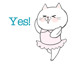 Cat's English stickers! sticker #6467806