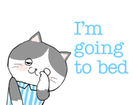 Cat's English stickers! sticker #6467808