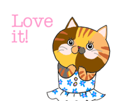 Cat's English stickers! sticker #6467810