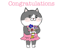 Cat's English stickers! sticker #6467815