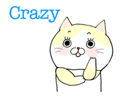 Cat's English stickers! sticker #6467818