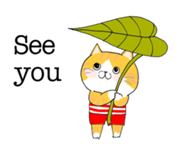 Cat's English stickers! sticker #6467828