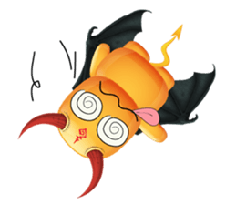 Devil fly2 sticker #6467843
