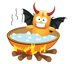 Devil fly2 sticker #6467851