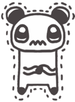 pandabear sticker #6467974