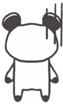 pandabear sticker #6467980