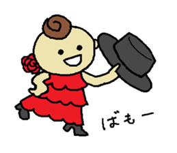 YOLANDA FLAMENCO 1 sticker #6468196