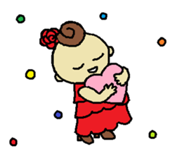 YOLANDA FLAMENCO 1 sticker #6468218