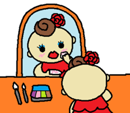 YOLANDA FLAMENCO 1 sticker #6468219