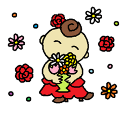 YOLANDA FLAMENCO 1 sticker #6468223