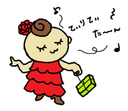 YOLANDA FLAMENCO 1 sticker #6468226