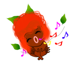 Okinawa fairy Kijimuna sticker #6468360