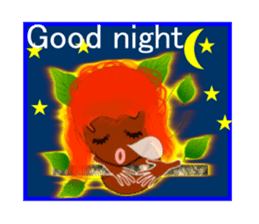 Okinawa fairy Kijimuna sticker #6468361