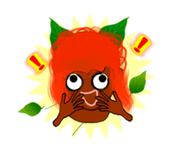 Okinawa fairy Kijimuna sticker #6468379